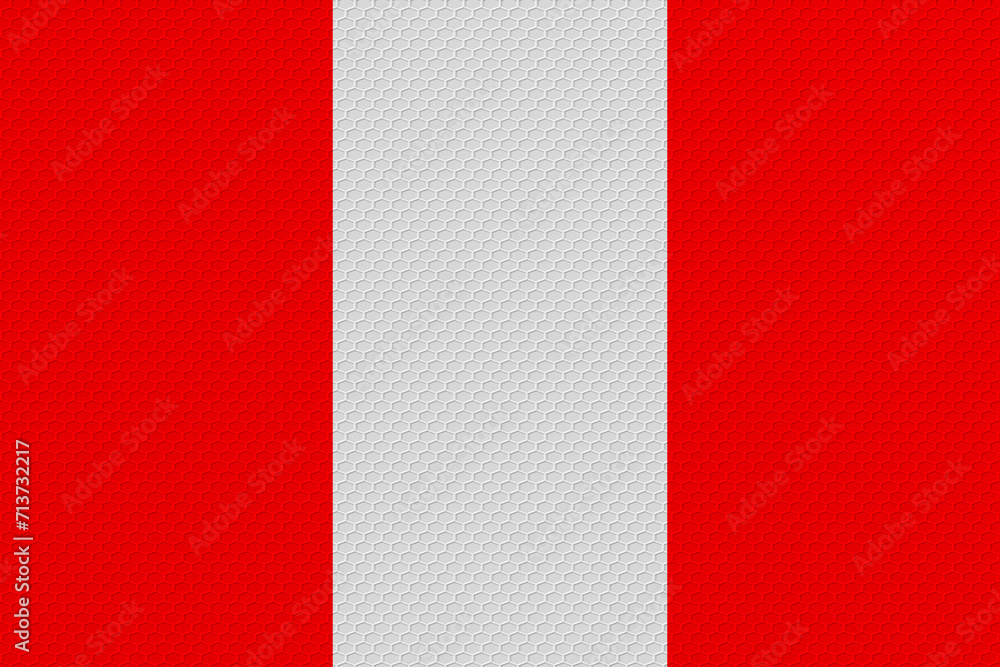 National flag of Peru. Background with flag of Peru. National flag of Peru. Background with flag of Peru.