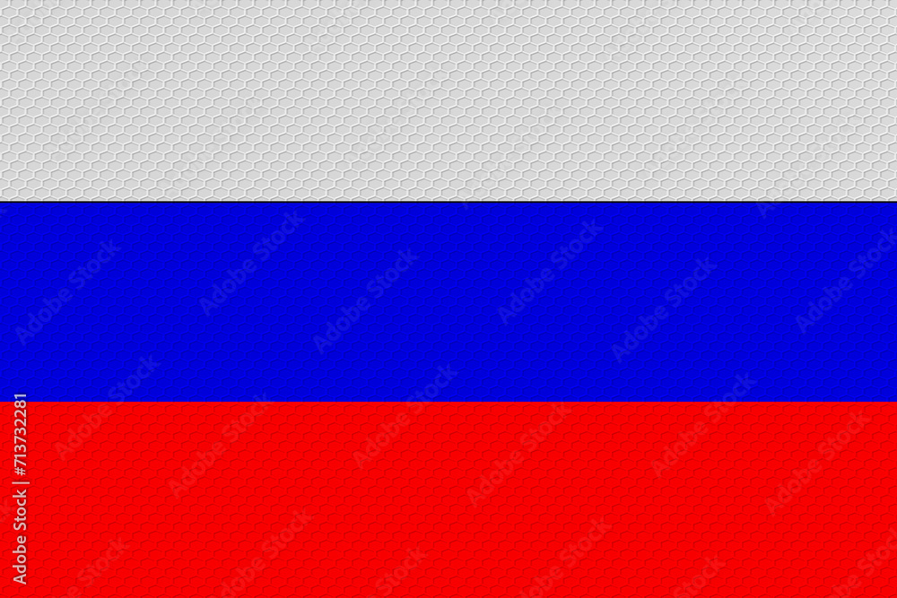 Fototapeta premium National Flag of Russia. Background with flag of Russia.