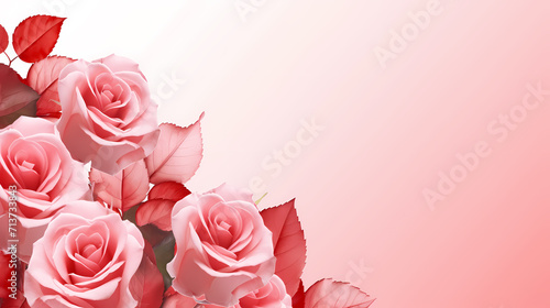 Romantic heart-shaped Valentine's Day background, symbolizing Valentine's Day, wedding, love © jiejie