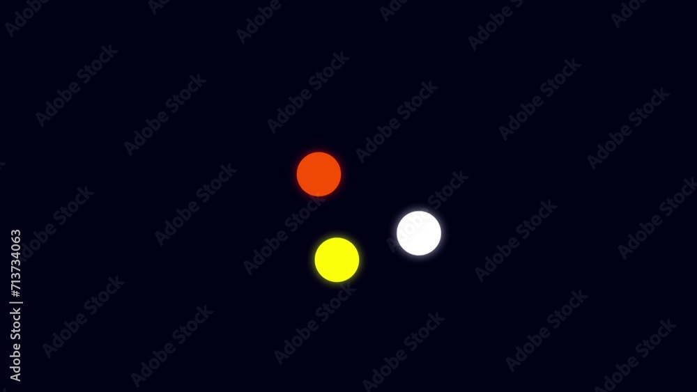 Circle Loading icon loop out animation with dark background. Loading Icon With Light Stroke Shapes/ 4k animation of an abstract technology loader icon with geometry shapes Circle Loading icon loop out animation with dark background. Loading Icon With Light Stroke Shapes/ 4k animation of an abstract technology loader icon with geometry shapes