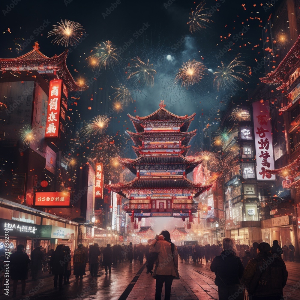 Fototapeta premium chinese temple