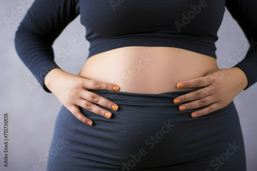 Woman abdomen stomach baby tummy pregnancy belly pregnant expecting body motherhood mother