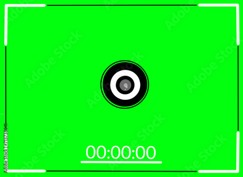 Green screen recording background 