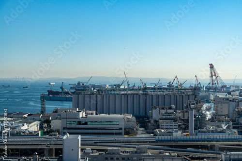 神奈川県横浜市磯子　丘陵からの風景 © EISAKU SHIRAYAMA