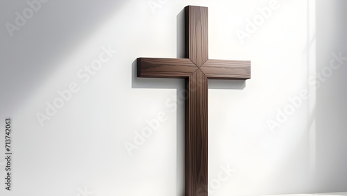 cross on the wall
