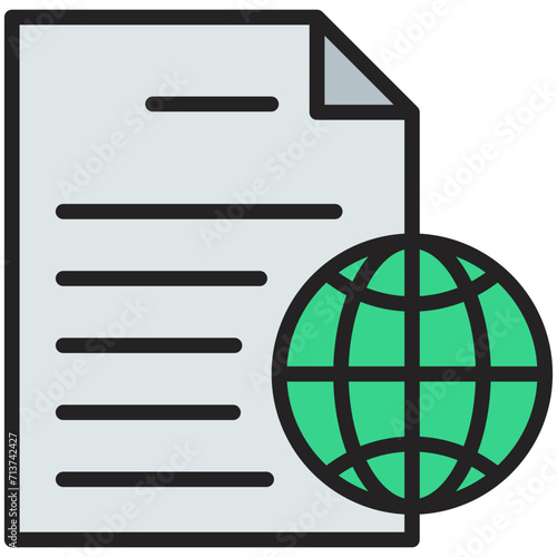 Travel document Icon