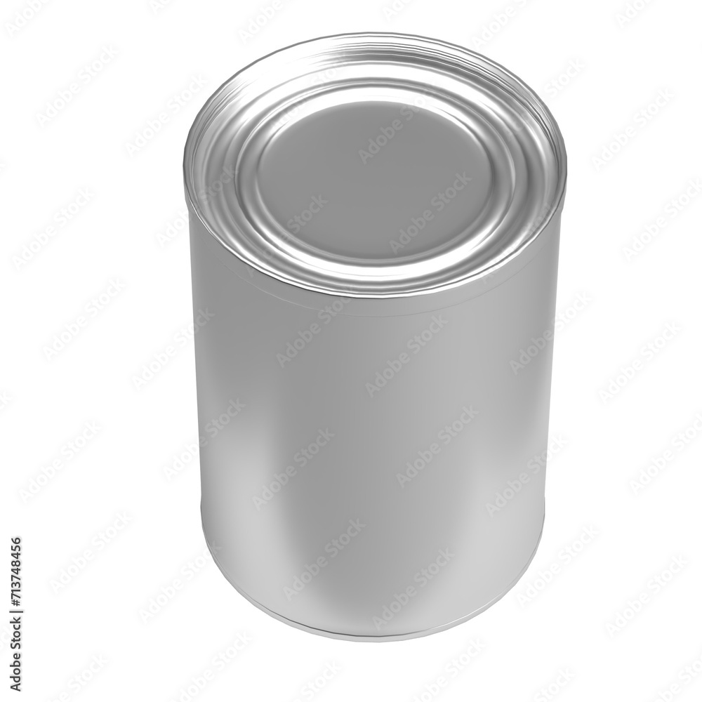 The aluminium can for food and drink concept 3d rendering. The aluminium can for food and drink concept 3d rendering.