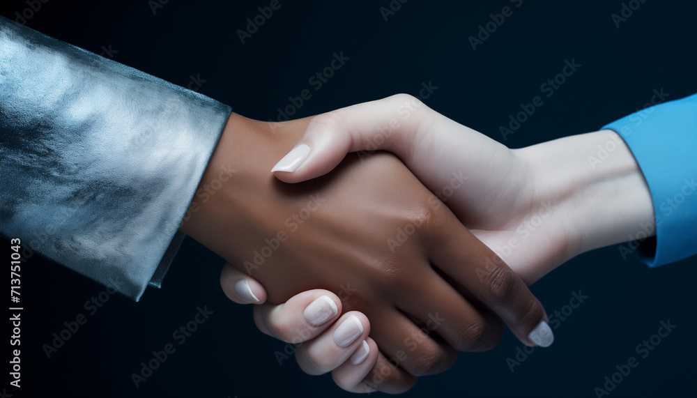  business people shaking hands 