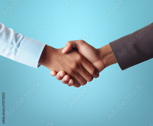  business people shaking hands 