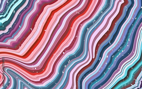 Liquid vibrant color flow abstract grainy background pink blue purple red noise texture summer banner header poster design generative ai