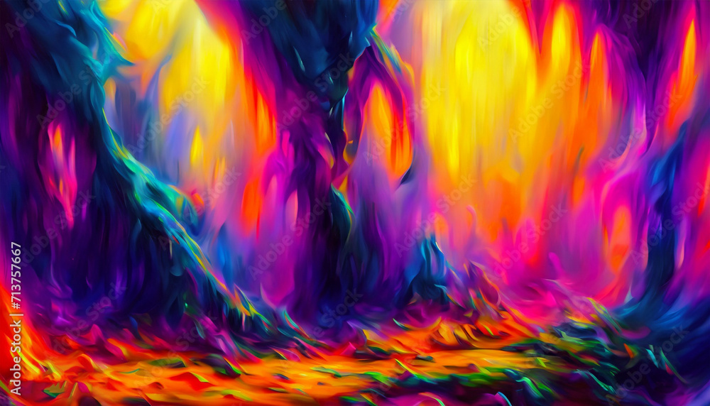 Colorful gradient shapes background Colorful gradient shapes background