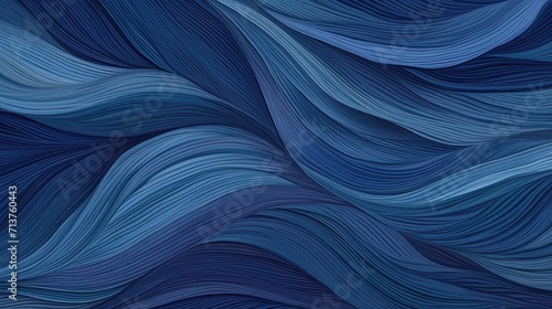 elegant wavy lines in oceanic tones abstract background. perfect for creative design projects and textures © StraSyP BG