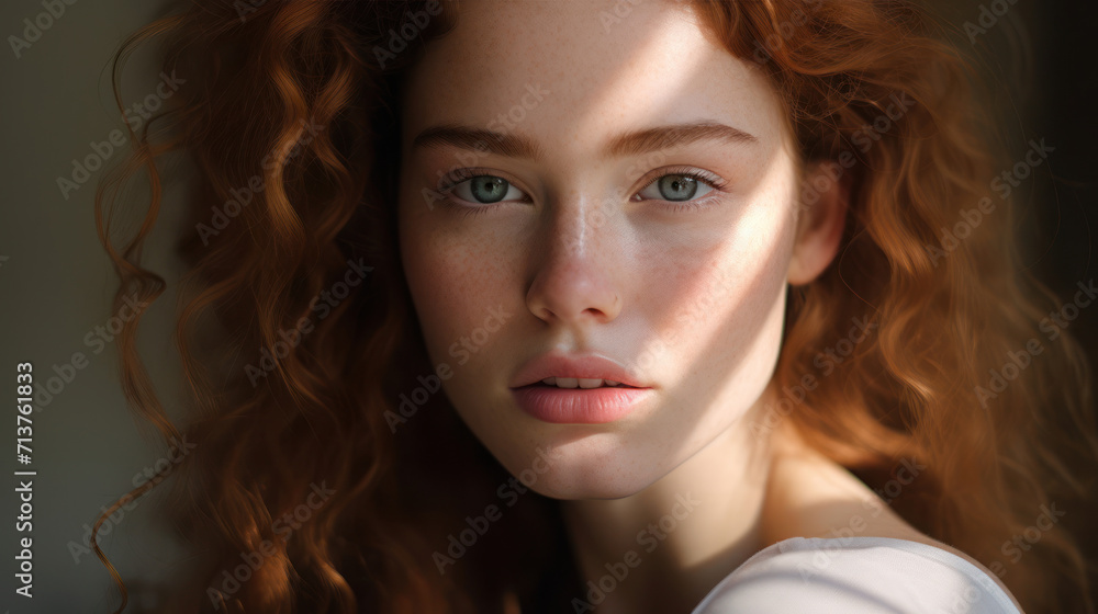 Models clear skin, the canvas for true beauty to shine through Models clear skin, the canvas for true beauty to shine through