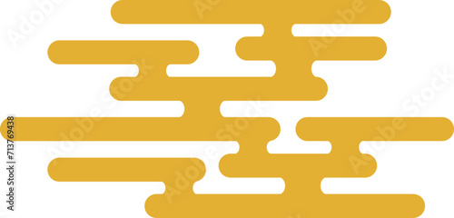 folk cloud window pattern