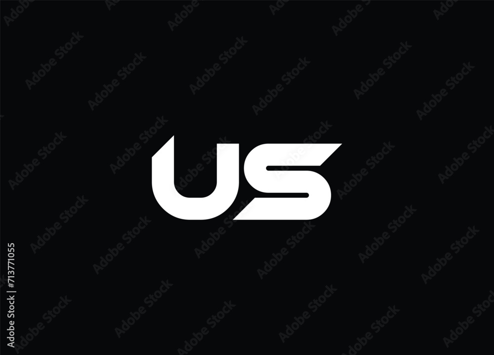 US letter logo and initial logo design US letter logo and initial logo design