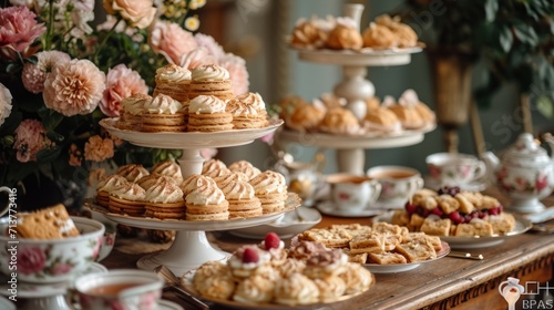 Elegant High Tea Spread