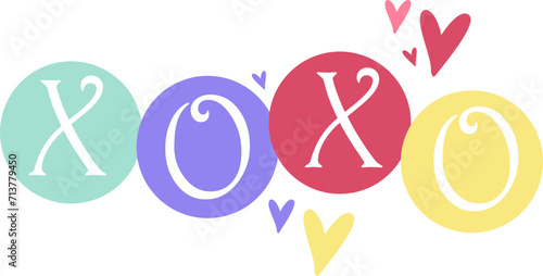 Cute Xoxo Typography