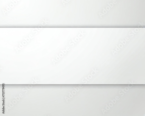 Wallpaper Mural White banner with lines, minimalist design Torontodigital.ca