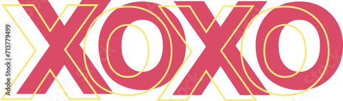 Cute Xoxo Typography