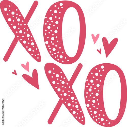 Cute Xoxo Typography