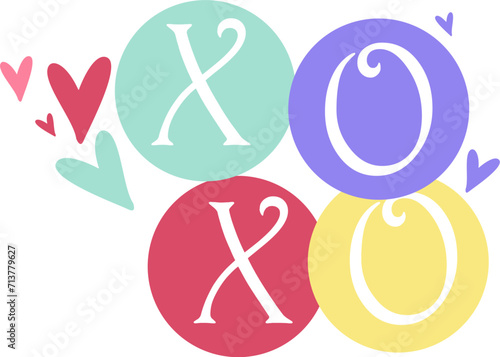 Cute Xoxo Typography