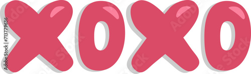 Cute Xoxo Typography