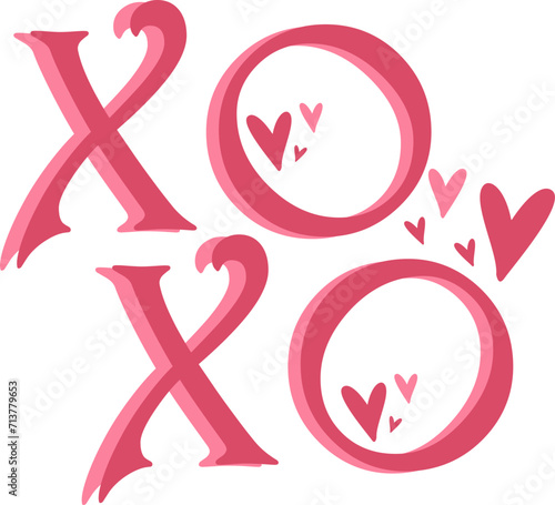 Cute Xoxo Typography