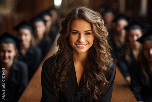 Smiling Graduate: Academic Success and Bright Future © Andrei