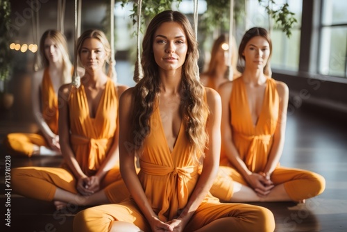 Serene Yoga Practice - Mindfulness and Reflection