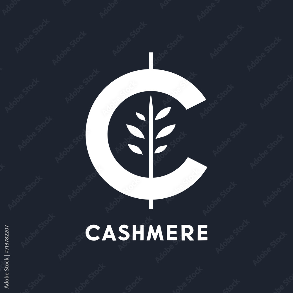 Logo design with letter C
