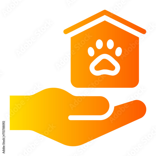 daycare gradient icon
