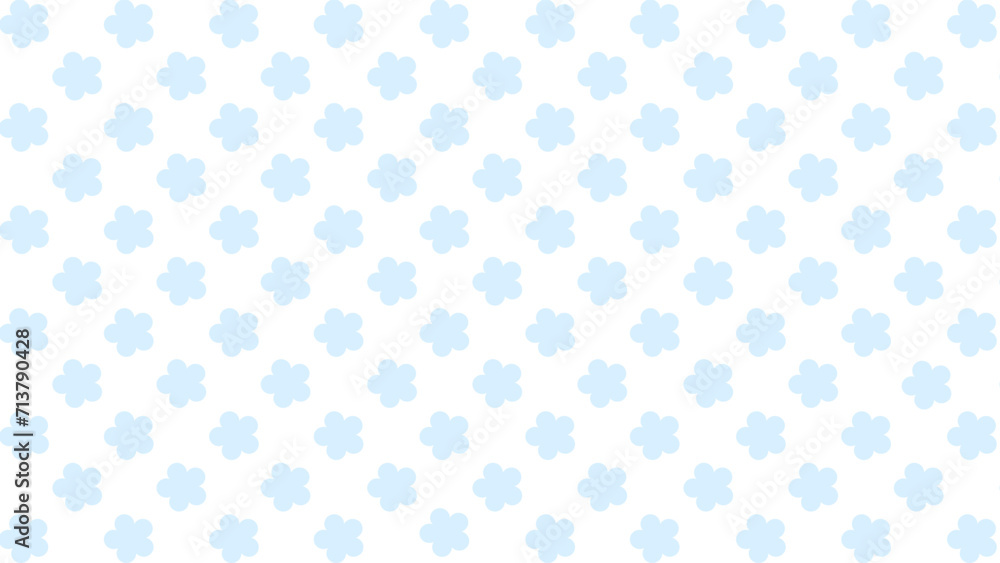 Seamless pattern with blue flowers Seamless pattern with blue flowers