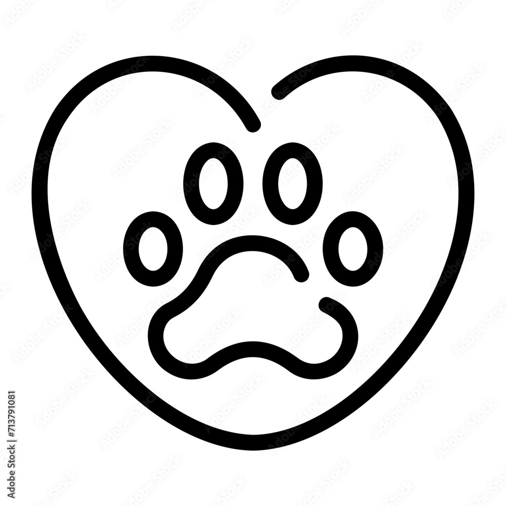 heart line icon heart line icon