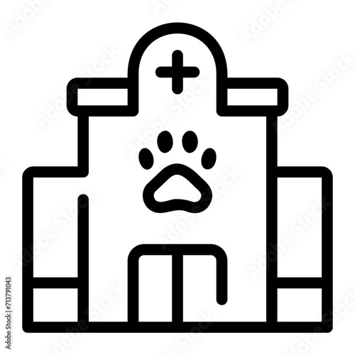 daycare line icon