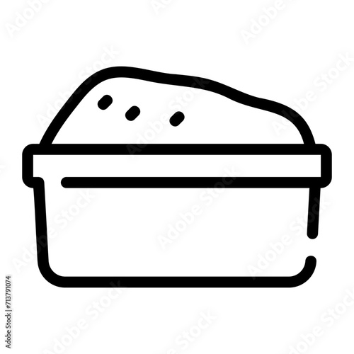 litter box line icon