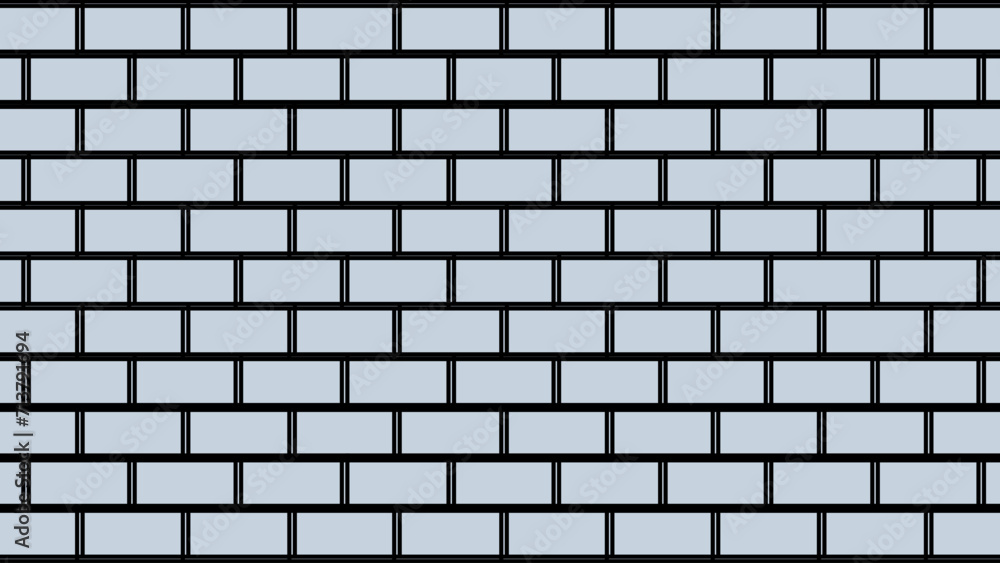 Blue brick wall as background Blue brick wall as background