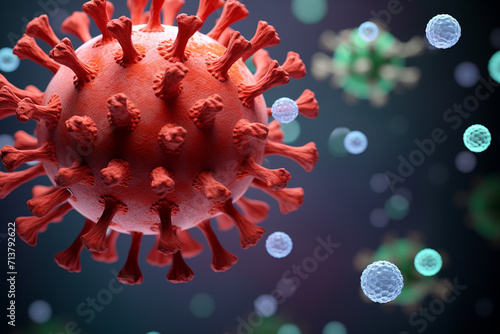 Image of coronavirus disease.