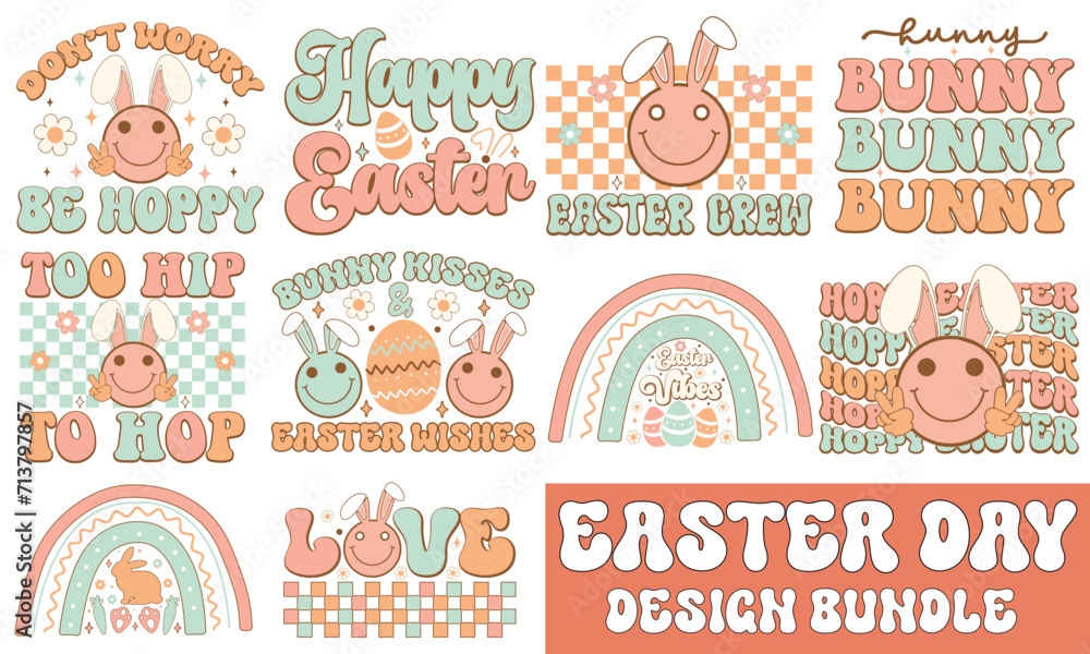 Easter Retro SVG Bundle, Easter Day SVG Design, Easter SVG Bundle, Easter Bunny, Easter Egg, Easter Vector, Sublimation
Easter Retro SVG Bundle, Easter Day SVG Design, Easter SVG Bundle, Easter Bunny, Easter Egg, Easter Vector, Sublimation