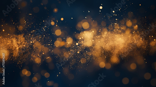 Beautiful fireworks background at night for holiday decoration