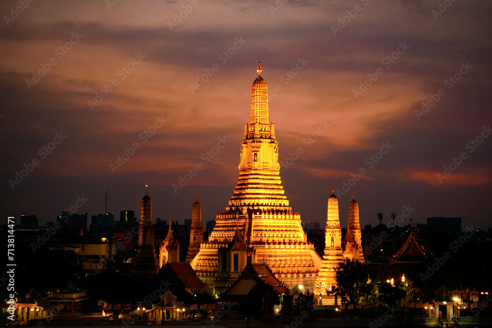 Fototapeta premium Wat Arun. Bangkok. Thailand. Temple