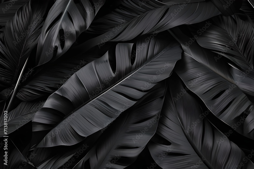 black color leaves black color leaves