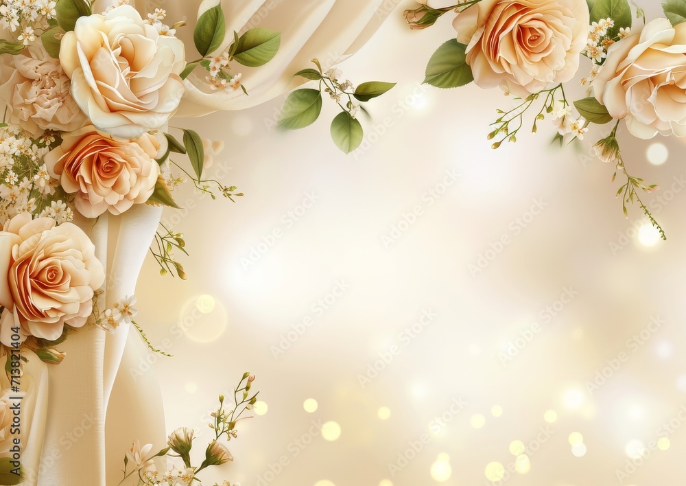 Wedding Announcement Reception Ceremony Invitation Card 5 x 7 Background Image Wedding Announcement Reception Ceremony Invitation Card 5 x 7 Background Image