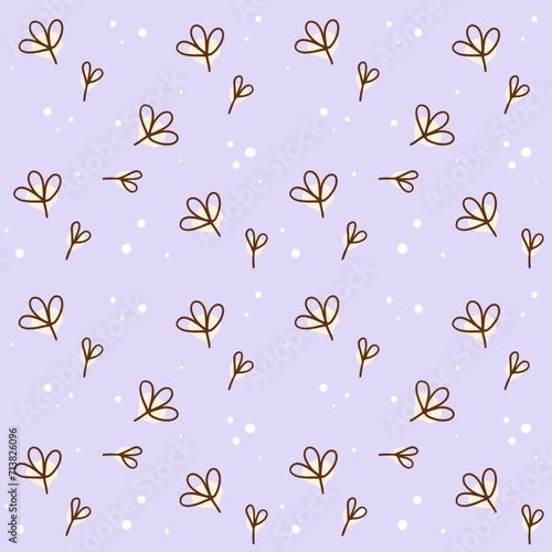 cute flower seamless parttern. Pattern for textiles, wrapping paper, wallpapers, backgrounds