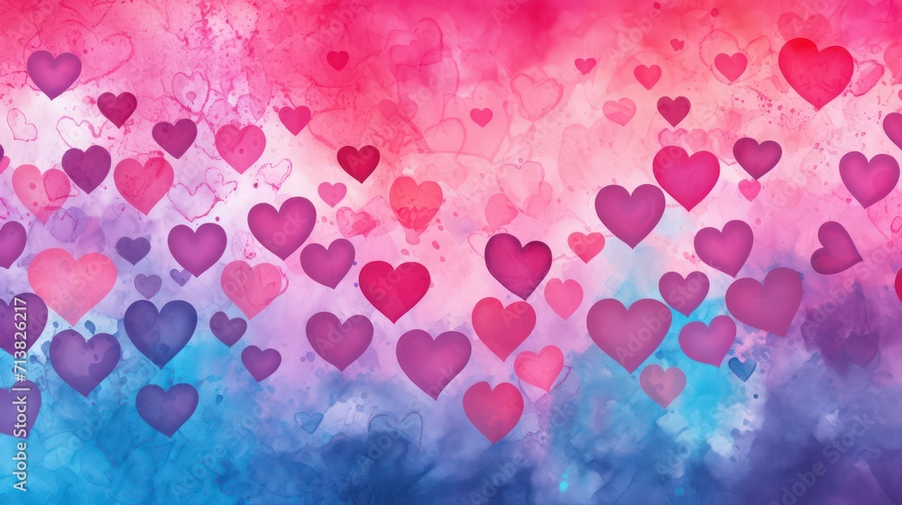pink background with hearts pink background with hearts