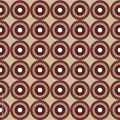 Cog wheels seamless geometric pattern, for fabric textile, ceramic or wrapping paper