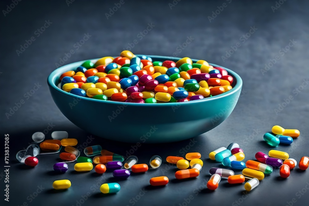 colorful jelly beans in a bowl. colorful jelly beans in a bowl.