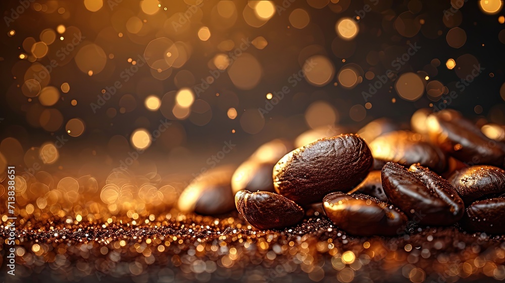 coffee beans in the dark coffee beans in the dark