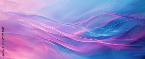 Vibrant Fluid Abstract in Purple Hues