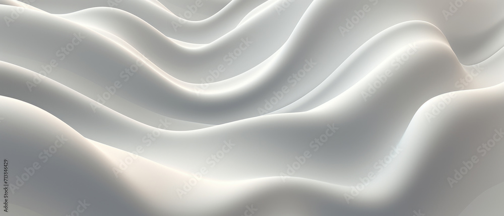 Obraz premium 3D style of Vertical Wavy Pattern