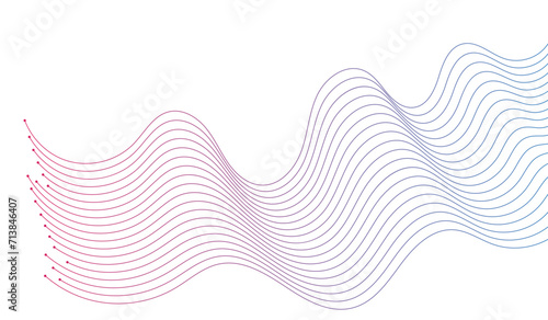 abstract wavy background